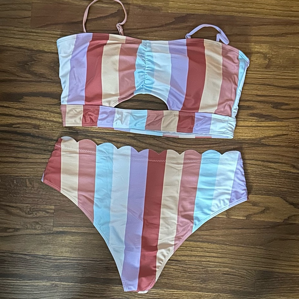 SHEIN high waisted bikini